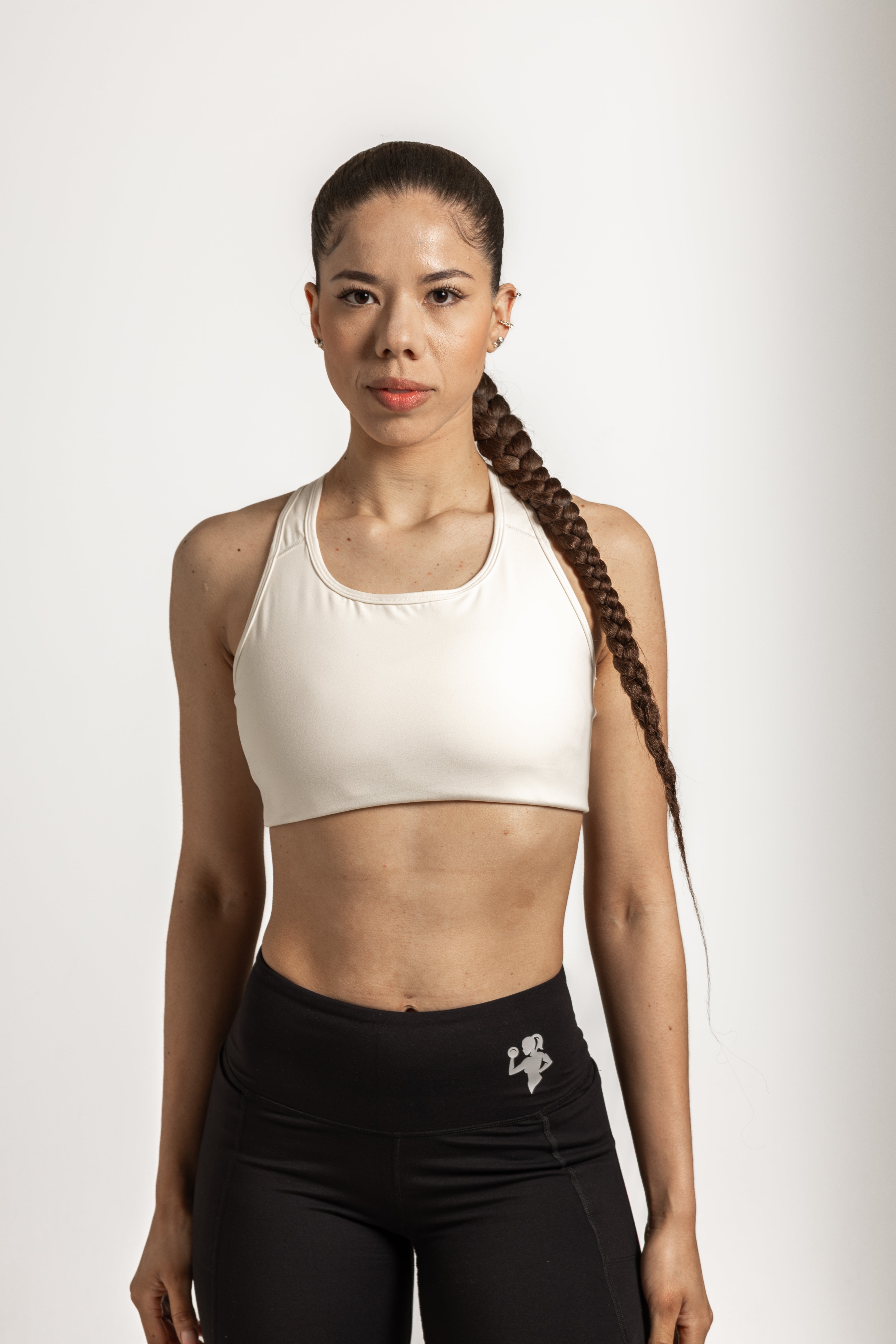 Strength in Motion Sports Bra Ecru
