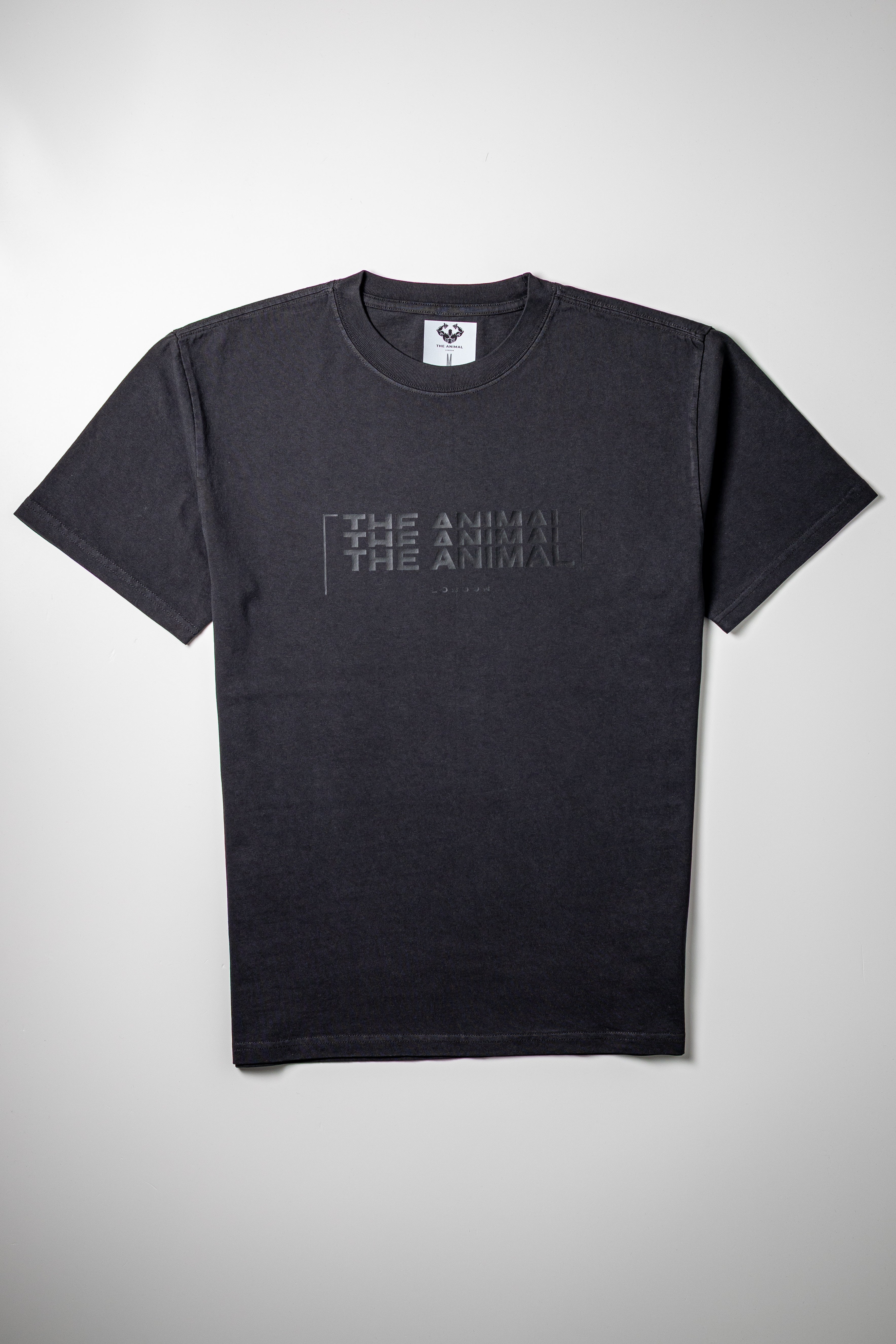 FADED BLACK T-SHIRT