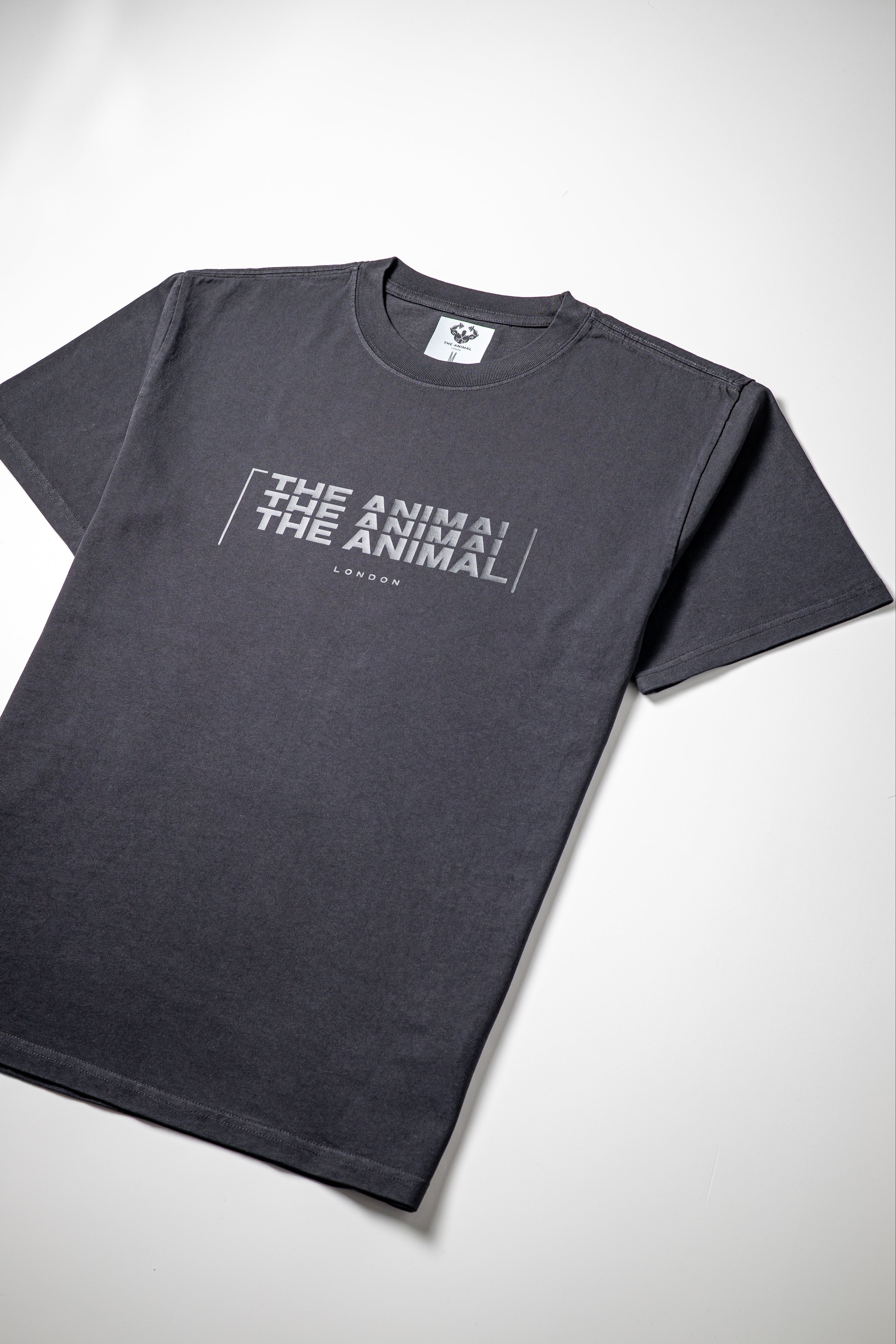 FADED BLACK T-SHIRT