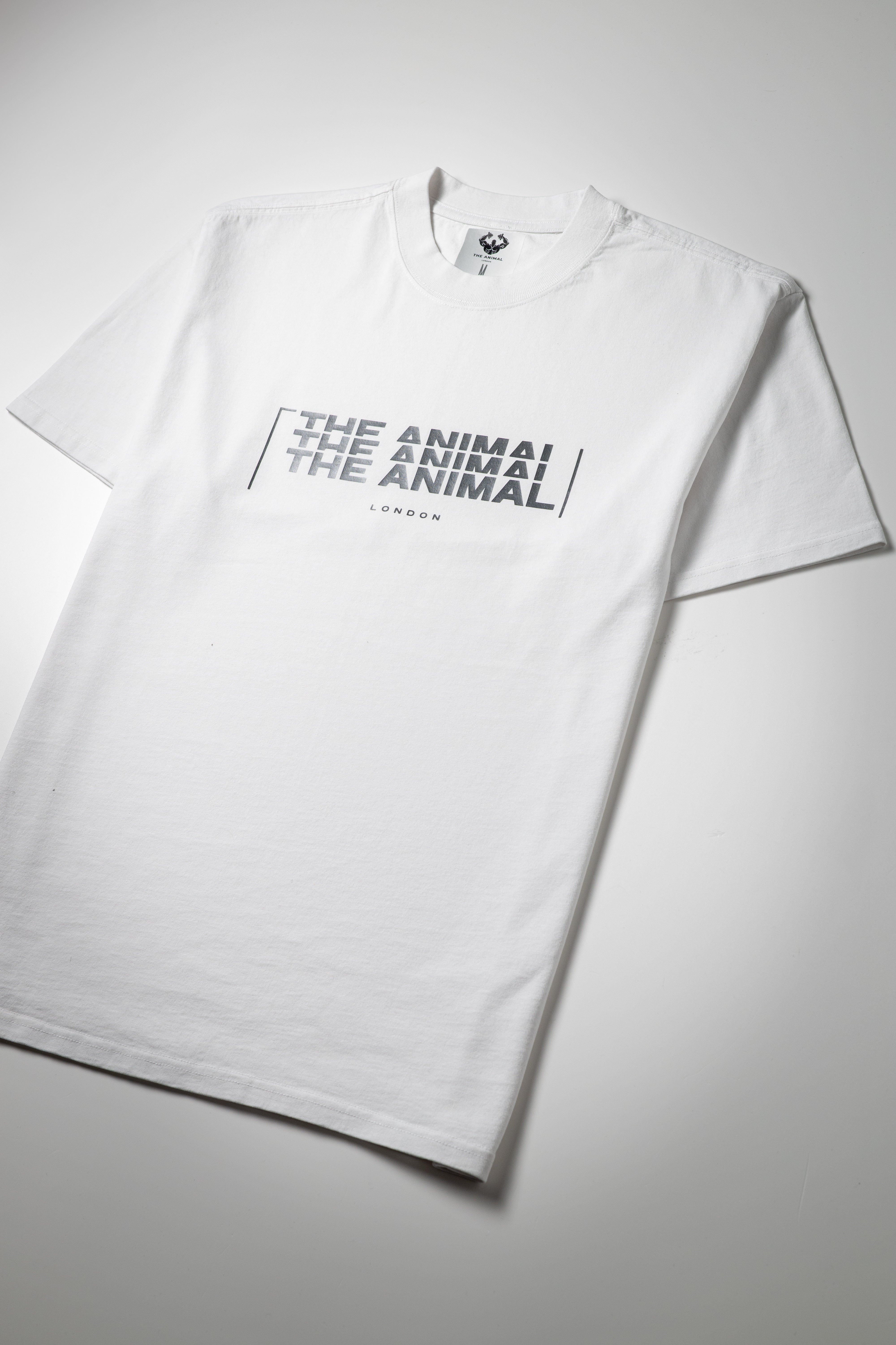 FADED WHITE T-SHIRT