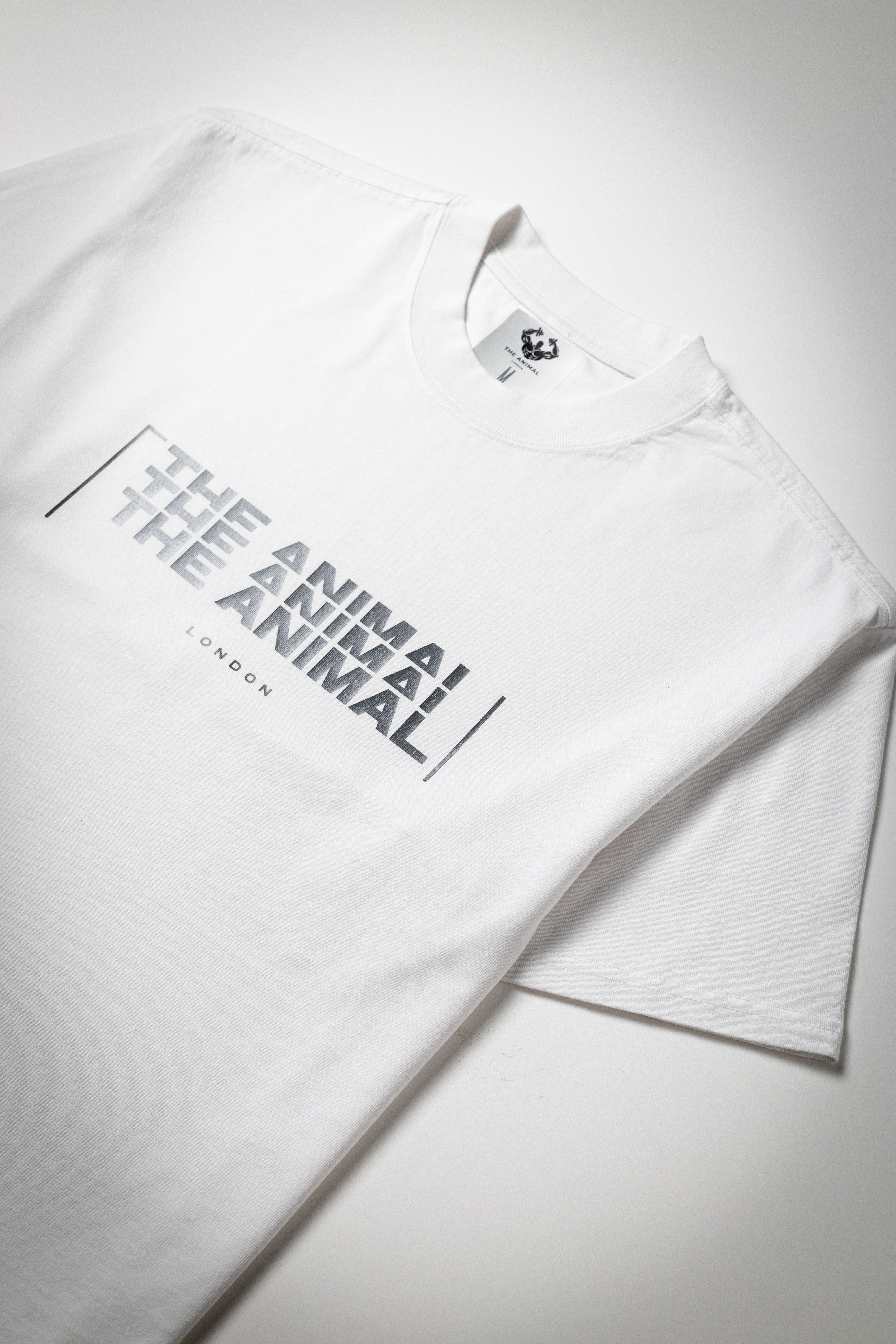 FADED WHITE T-SHIRT