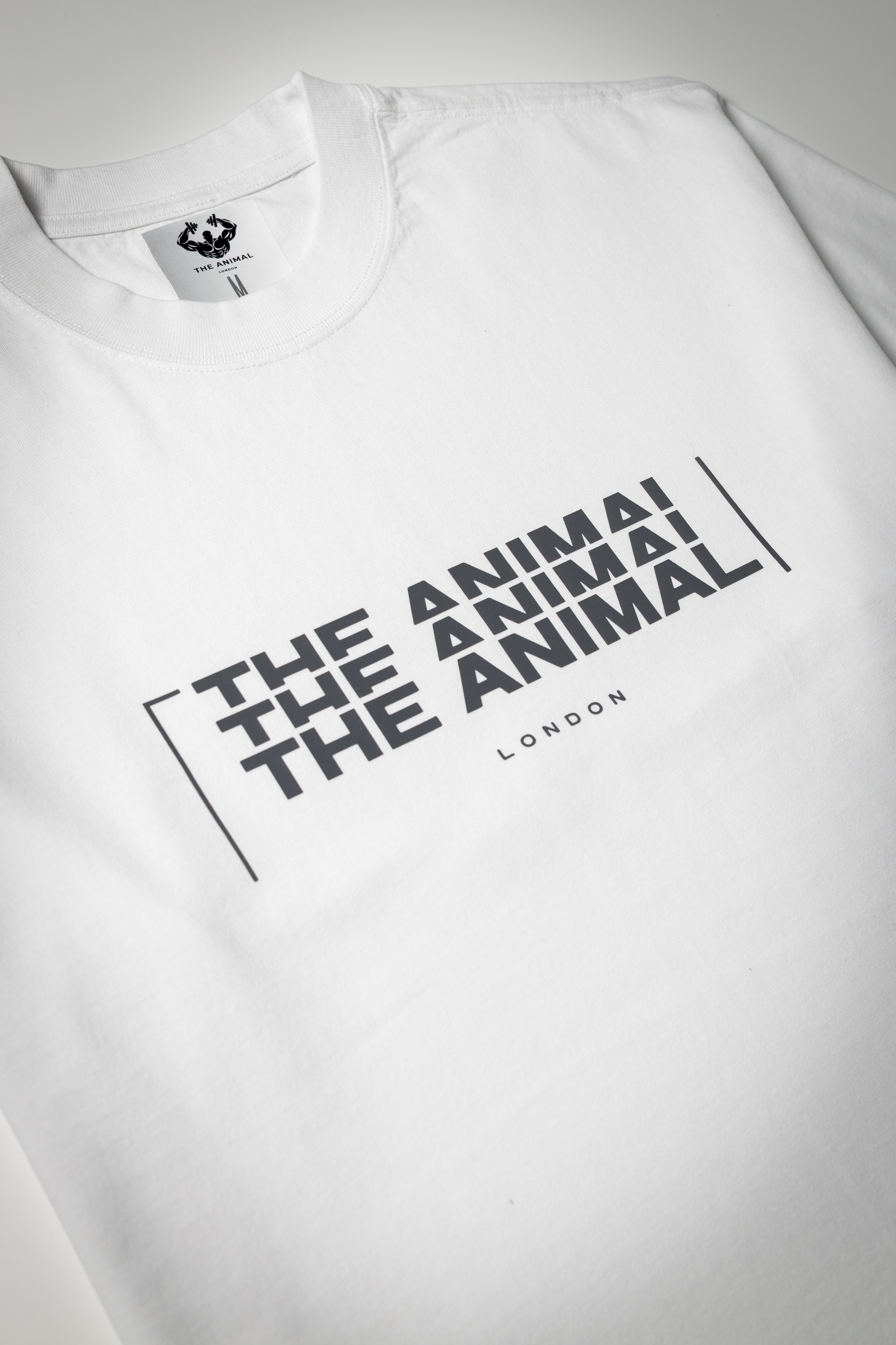 FADED WHITE T-SHIRT