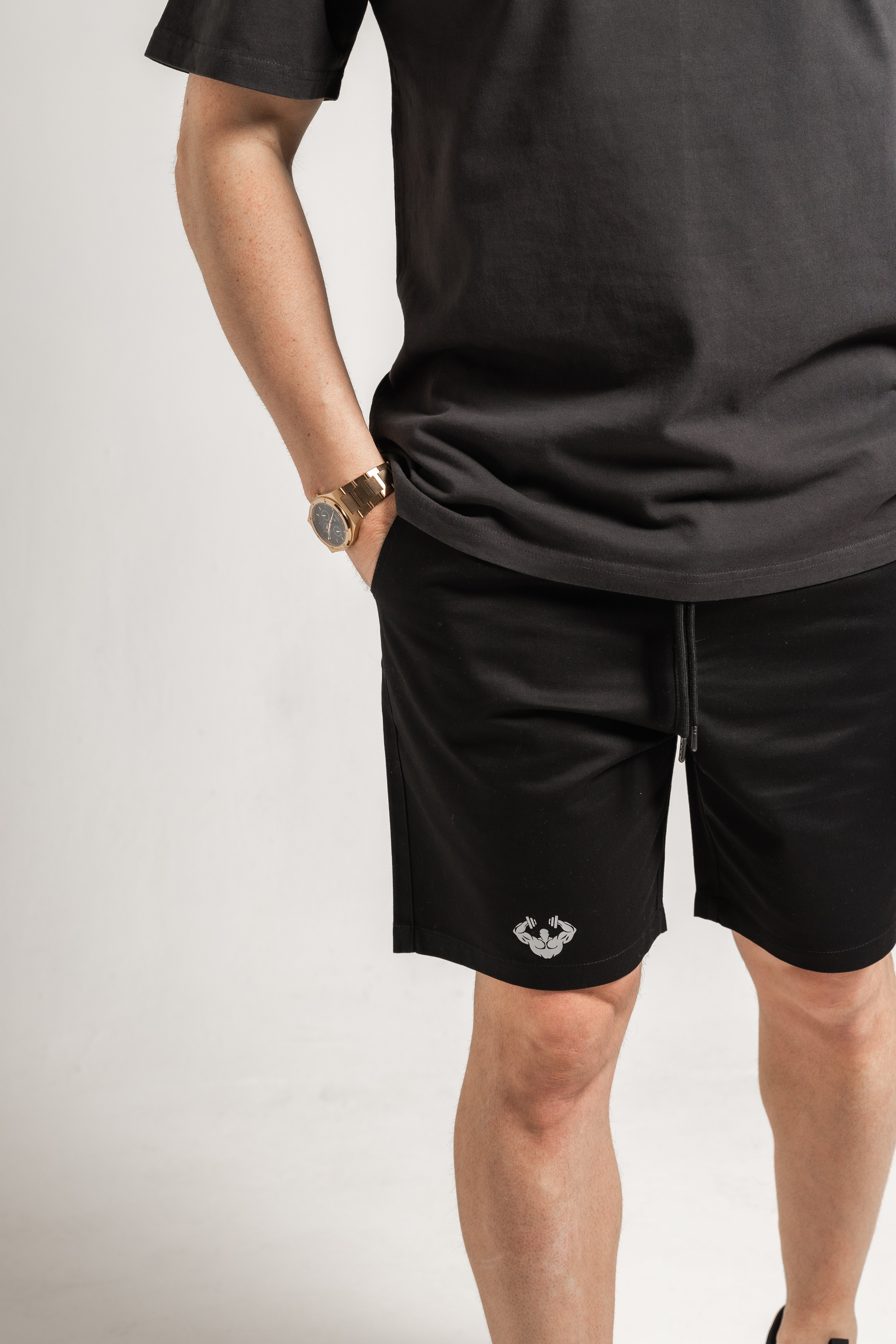 FADED BLACK T-SHIRT