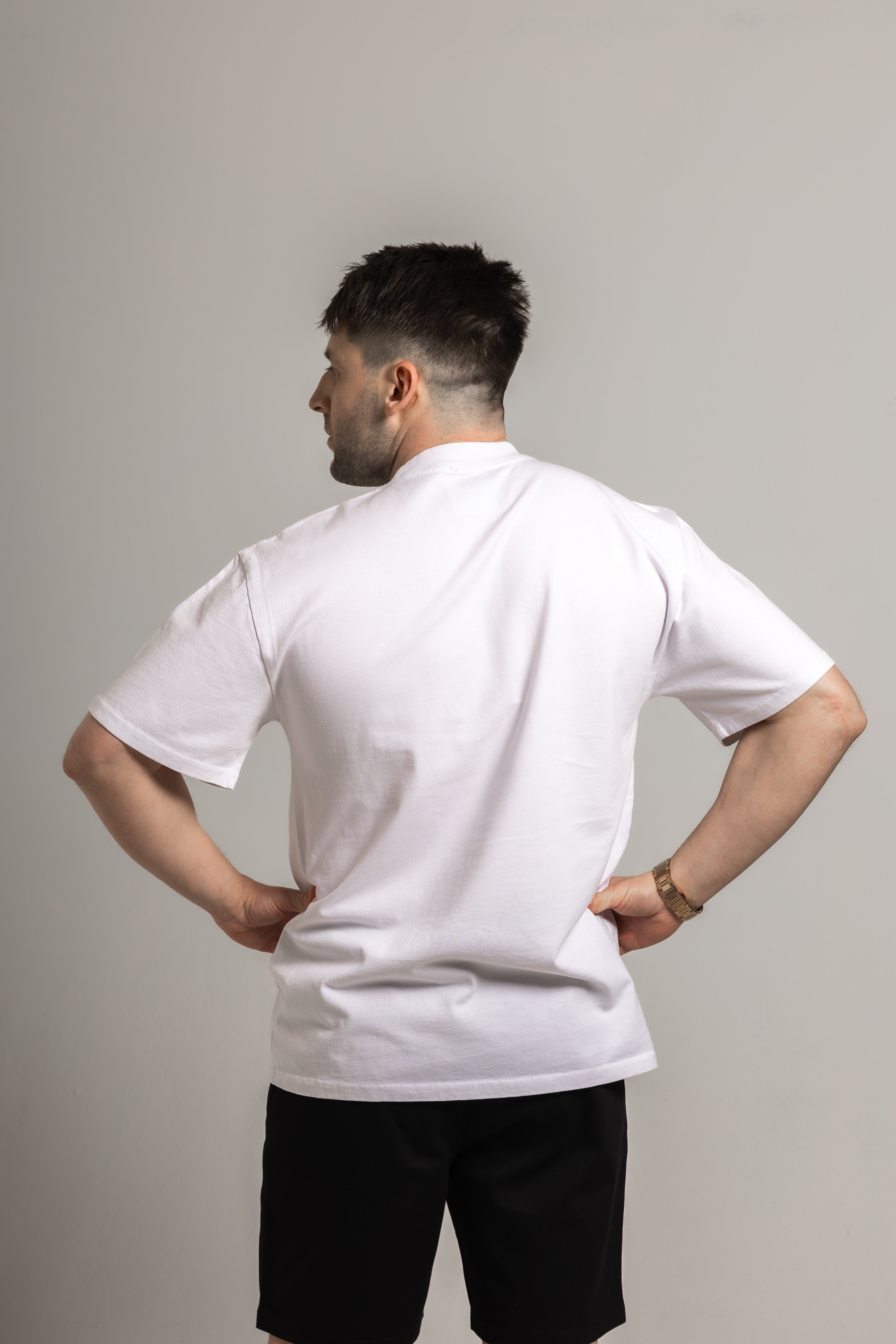 FADED WHITE T-SHIRT