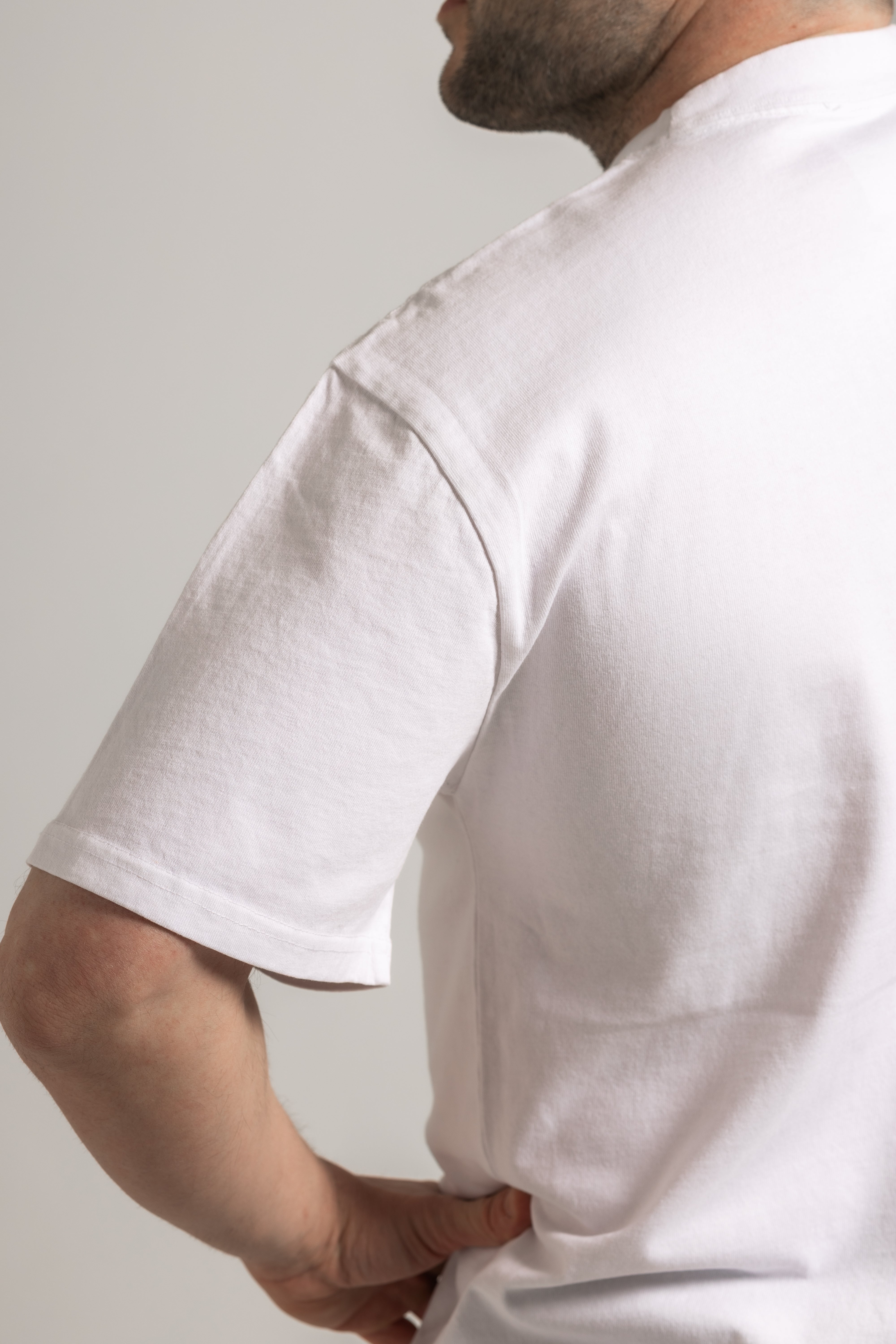 FADED WHITE T-SHIRT